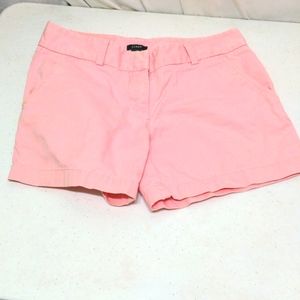 Women's pink J Crew low fit shorts size 2